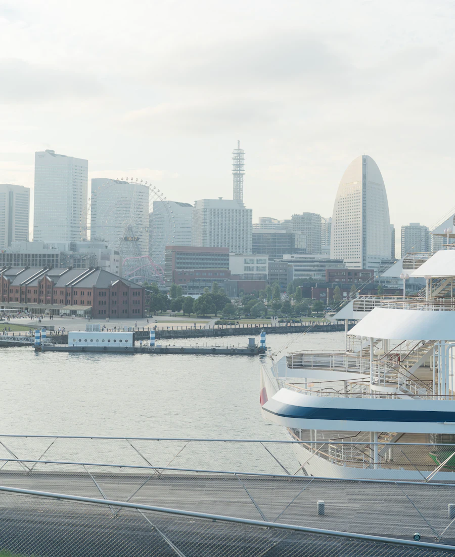 Minato Mirai waterfront in Yokohama, Japan